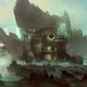 Illustration for article titled An Industrial Factory That Floats Partly In Air
